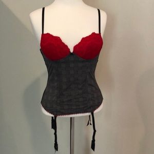 Intimissimi Sexy Lingerie Corset Bustier Sz 34-36